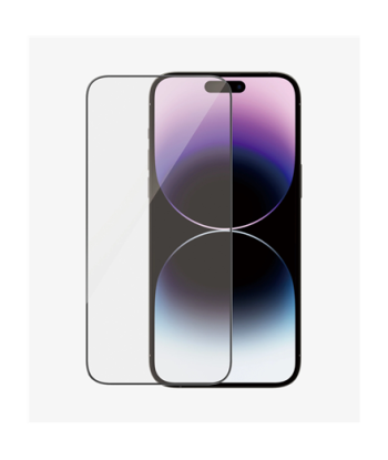 PanzerGlass, Screen protector, Apple, iPhone 14 Pro Max, Glass, Clear, Ultra-Wide Fit, Easy installation, Privacy Filter