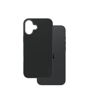 CARE by PanzerGlass Case Fashion, Back protection, Apple, iPhone 16 Plus, Recycled plastic, Black, MagSafe