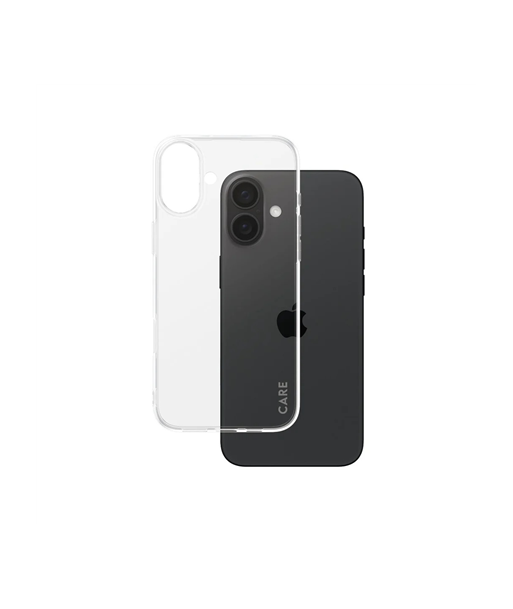 CARE by PanzerGlass Case Fashion X-Ray Soft Basic, Back protection, Apple, iPhone 16 Plus, Recycled plastic, Transparent CARE by PanzerGlass Case Fashion X-Ray Soft Basic, Back protection, Apple, iPhone 16 Plus, Recycled plastic, Transparent