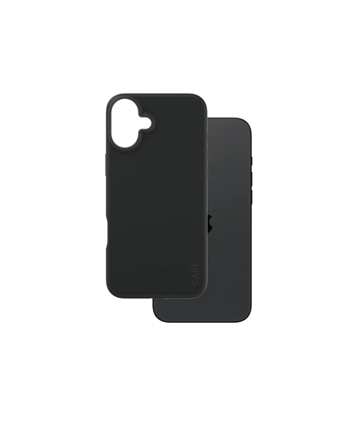 CARE by PanzerGlass Case Fashion, Back protection, Apple, iPhone 16 Plus, Recycled plastic, Black CARE by PanzerGlass Case Fashion, Back protection, Apple, iPhone 16 Plus, Recycled plastic, Black