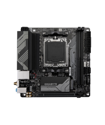 Gigabyte, A620I AX 1.0, Processor family AMD, Processor socket AM5, DDR5 DIMM, Supported hard disk drive interfaces SATA, M.2