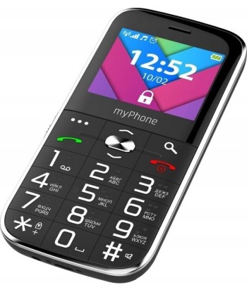 myPhone Halo C, Black, 2.2", TFT, 32 MB, 32 MB, Dual SIM, Main camera resolution 0.3 MP, 1900 mAh