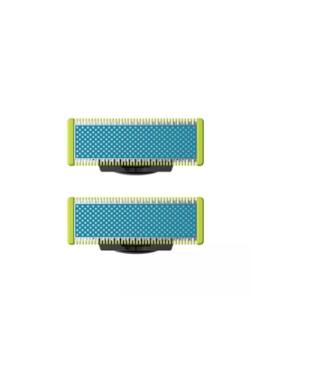 Philips, Replaceable blade (2 pcs), QP225/50 OneBlade, Black/Green