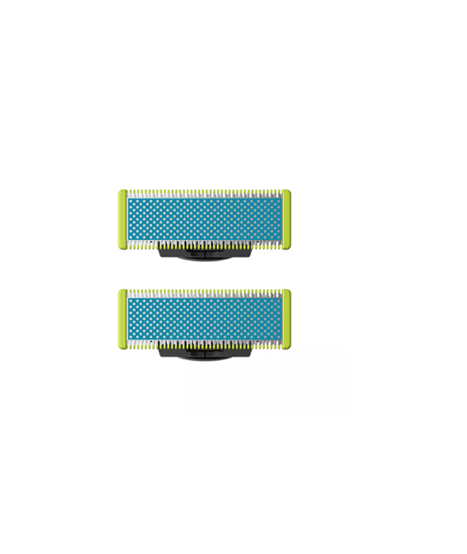 Philips, Replaceable blade (2 pcs), QP225/50 OneBlade, Black/Green