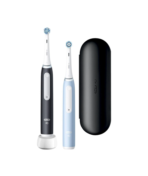 Oral-B, Electric Toothbrush Duo Pack, iO3 Series, Rechargeable, For adults, Number of brush heads included 2, Number of teeth
