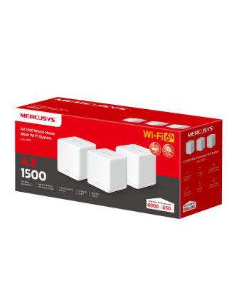 Mercusys Halo H60X AX1500 Whole Home Mesh WiFi 6 System