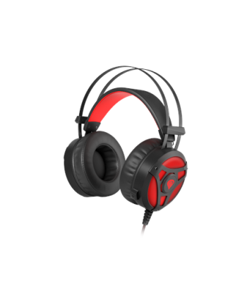Игровая гарнитура Genesis Neon 360 Stereo Built-in microphone, Black/Red, Wired