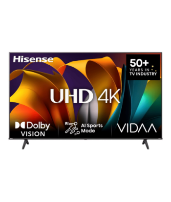 Hisense UHD Smart TV, 43A6N, 43", Smart TV, VIDAA OS, UHD, Black