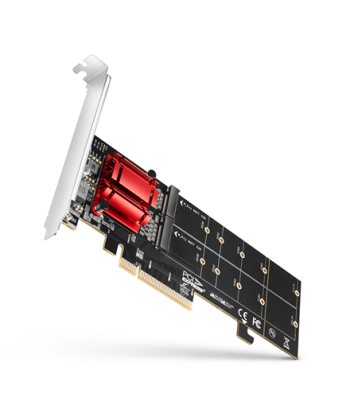 AXAGON PCIe 2x NVMe M.2 Controller | PCEM2-ND