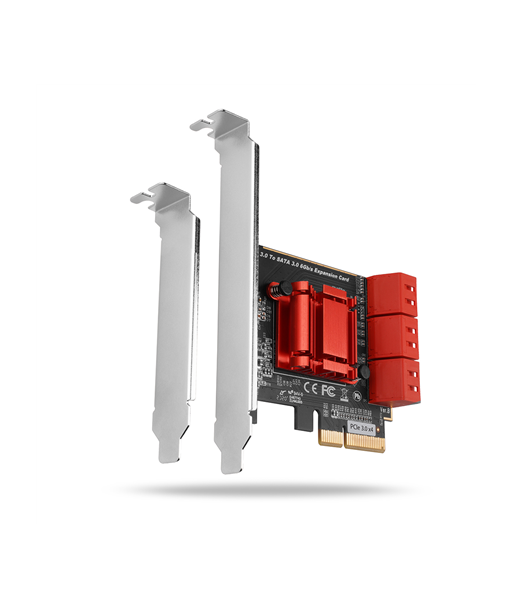 AXAGON PCIe Controller 6x SATA 6G | PCES-SA6 AXAGON PCIe Controller 6x SATA 6G | PCES-SA6
