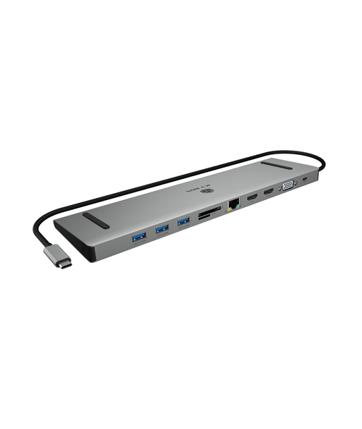 Raidsonic Docking Station, IB-DK2106a-CPD, Ethernet LAN (RJ-45) ports 1, VGA (D-Sub) ports quantity 1, HDMI ports quantity 2 Raidsonic Docking Station, IB-DK2106a-CPD, Ethernet LAN (RJ-45) ports 1, VGA (D-Sub) ports quantity 1, HDMI ports quantity 2