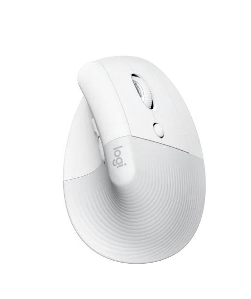 MOUSE USB OPTICAL WRL VERTICAL/WHITE RIGH 910-006475 LOGITECH