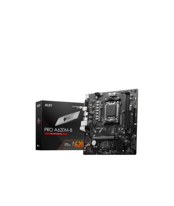 Mainboard MSI AMD A620 SAM5 Micro-ATX Memory DDR5 Memory slots 2 1xPCI-Express 3.0 1x 1xPCI-Express 4.0 16x 1xM.2 1x15pin