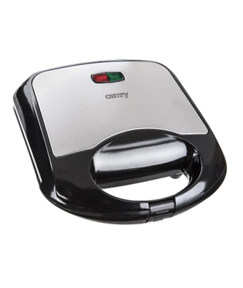 Võileivagrill Camry, CR 3018, 850 W, Number of plates 1, Number of pastry 2, Ceramic coating, Black