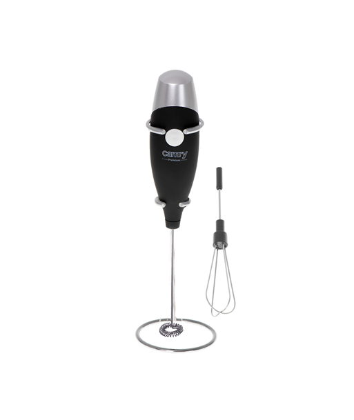 Piima vahustaja Camry, Milk Frother, CR 4501, Black/Stainless Steel