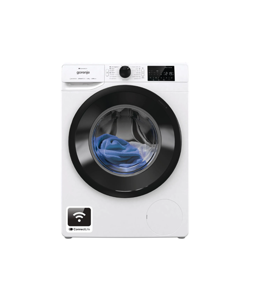 Gorenje, WPNEI82A1SWIFI, Energy efficiency class A, Front loading, Washing capacity 8 kg, 1200 RPM, Depth 55