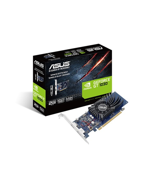 Asus, NVIDIA, 2 GB, GeForce GT 1030, GDDR5, HDMI ports quantity 1, PCI Express 3.0, Memory clock speed 6008 MHz, Processor