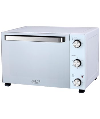 Adler Electric oven, AD 6027, 48 L, 1800 W, White