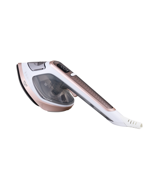 Отпариватель для одежды Adler 2in1 and Iron, AD 5044, Handheld, 1400 W, 0.18 L, 25 g/min, White/Gold Отпариватель для одежды Adler 2in1 and Iron, AD 5044, Handheld, 1400 W, 0.18 L, 25 g/min, White/Gold