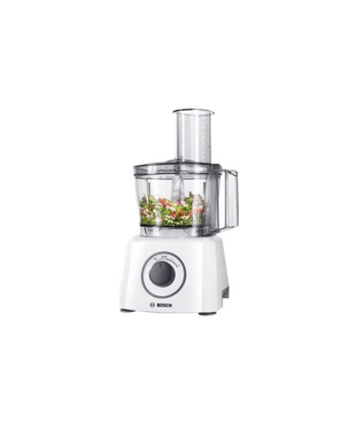 Bosch, Kitchen machine Multi Talent 3, MCM3110W, 800 W, Number of speeds 2, Bowl capacity 2,3 L, White