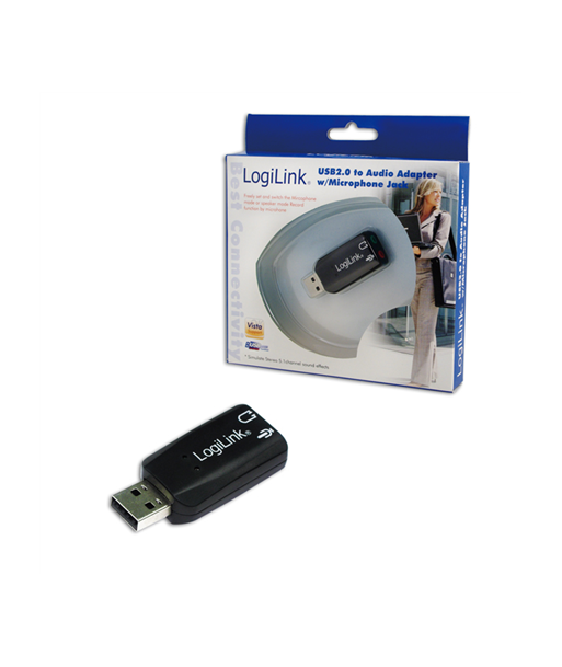 Logilink | USB Audio adapter, 5.1 sound effect Logilink | USB Audio adapter, 5.1 sound effect