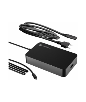 Natec, USB Charger 65W, Grayling, Black