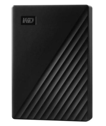 External HDD WESTERN DIGITAL My Passport 6TB USB 2.0 USB 3.2 Black WDBR9S0060BBK-WESN