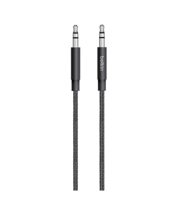 Belkin Metallic AUX Cable MIXIT UP Black