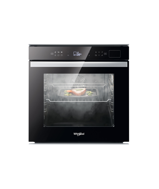 Духовка Whirlpool, W6 OS4 4S2 H BL, 73 L, Electric, Hydrolytic, Electronic, Steam function, Convection, Height 59.5 cm, Width