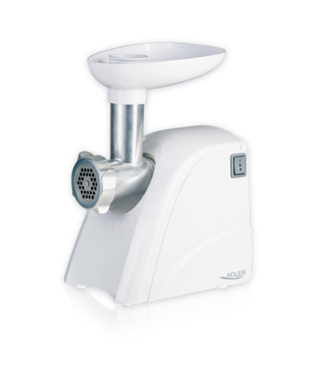 Мясорубка Adler AD 4803, Power 800W, Bowl, Middle size sieve, Mince sieve, Poppy sieve, Plunger, Sausage filler Adler