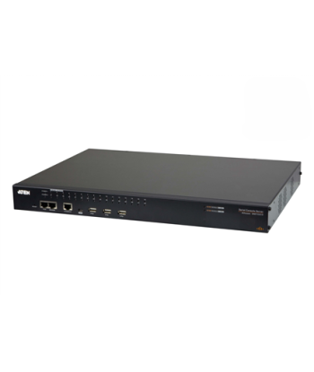 Aten 32-Port Serial Console Server with Dual Power/LAN | SN0132CO