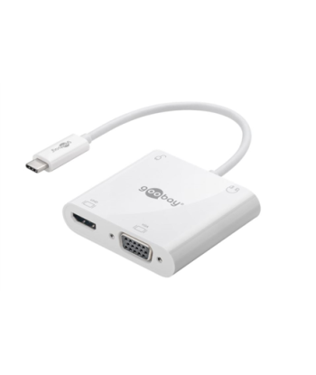 Goobay USB-C multiport adapter HDMI + VGA + PD 100 W 52418