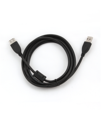 Cablexpert USB 2.0 Pikenduskaabel - A Isane kuni A Emmane - 1.8m - Must: Pikenda oma ühendust lihtsalt!