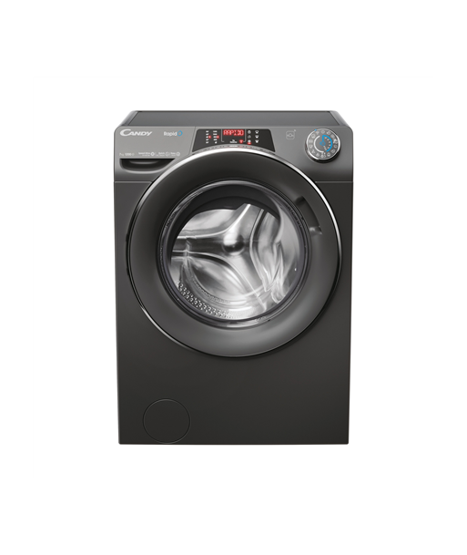 Стиральная машина Candy, RO41276DWMCRT-S, Energy efficiency class A, Front loading, Washing capacity 7 kg, 1200 RPM, Depth