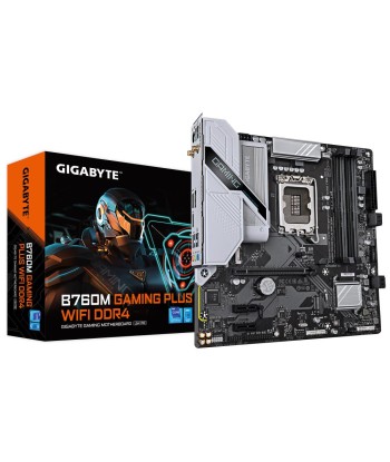 Mainboard GIGABYTE Intel B760 Express LGA1700 Micro-ATX Memory DDR4 Memory slots 4 2xPCI-Express 3.0 1x 1xPCI-Express 4.0 16x