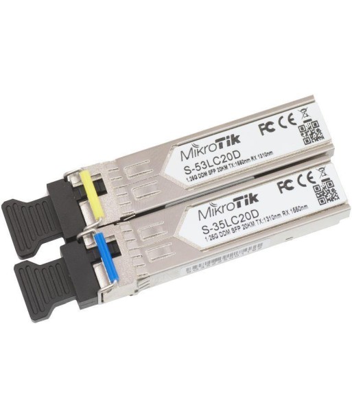 NET TRANSCEIVER SFP PAIR/S-3553LC20D MIKROTIK