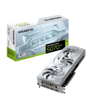Gigabyte GeForce RTX 5070 Ti EAGLE OC ICE SFF 16G, NVIDIA, 16 GB, GeForce RTX 5070 Ti, GDDR7, HDMI ports quantity 1, PCI-E 5.0