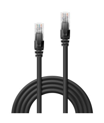 CABLE CAT6 UTP 1M/BLACK 48077 LINDY