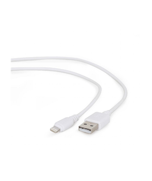Cablexpert | 8-pin sync and charging cable, white, 1 m Cablexpert | 8-pin sync and charging cable, white, 1 m