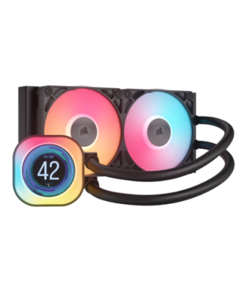 Corsair Liquid CPU Cooler | iCUE LINK TITAN 240 RX LCD | Intel, AMD