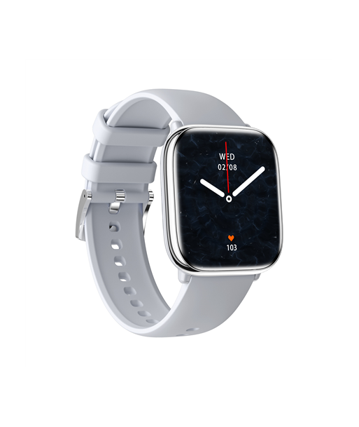 myPhone Watch Pastel, Smart watch, AMOLED, 1.75", Waterproof, Silver Grey