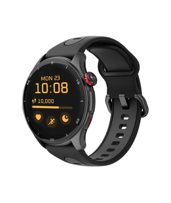 myPhone Watch Adventure, Smart watch, GPS (satellite), AMOLED, 1.43", Waterproof, Black