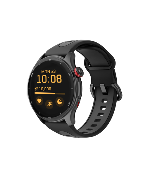 myPhone Watch Adventure, Smart watch, GPS (satellite), AMOLED, 1.43", Waterproof, Black