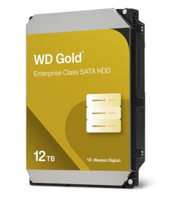 HDD WESTERN DIGITAL Gold 12TB SATA 3.0 256 MB 7200 rpm 3,5" WD122KRYZ