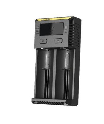 BATTERY CHARGER 2-SLOT/INTELLICHARGER NEW I2 NITECORE