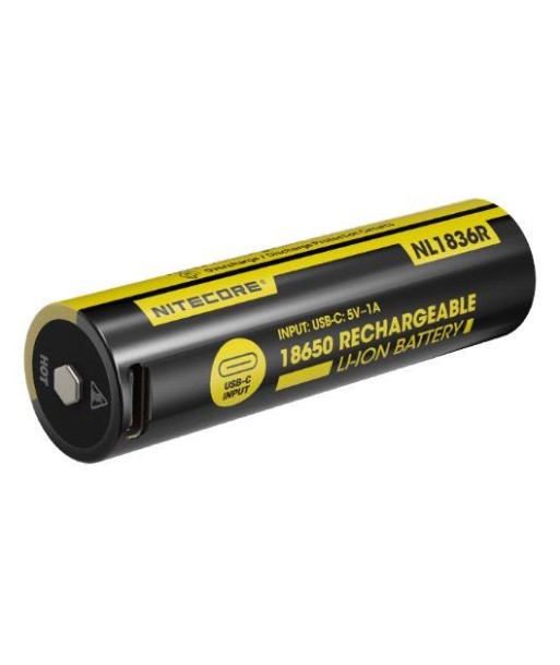 BATTERY RECH. LI-ION 3.6V/NL1836R(3600MAH) NITECORE