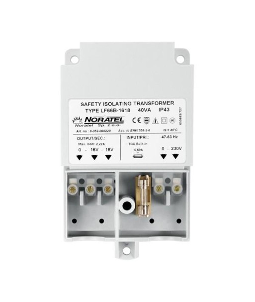 TRANSFORMER 230V/18V DC 40VA/TR40VA SATEL