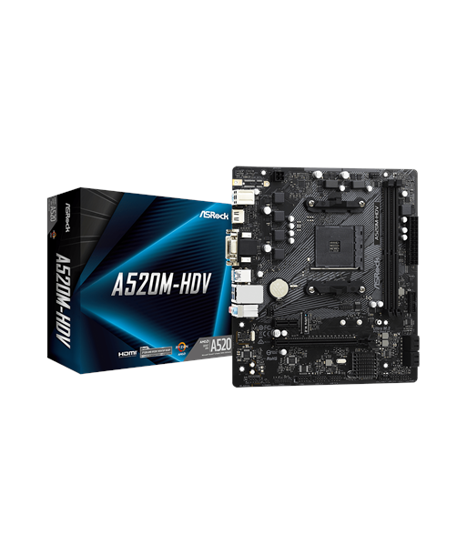 Asrock AM4 A520M-HDV uATX