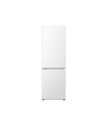 LG Refrigerator, GBV3100ESW, Energy efficiency class E, Free standing, Combi, Height 186 cm, No Frost system, Fridge net