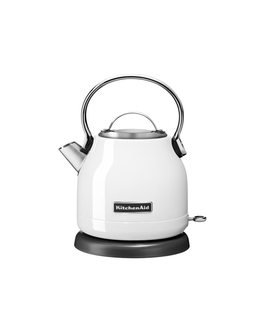 Veekeetja KitchenAid, 5KEK1222EWH, Electric, 1500 W, 1.25 L, Stainless steel, 360° rotational base, White